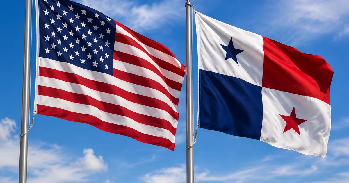 US and Panama flags side by side, entry requirements